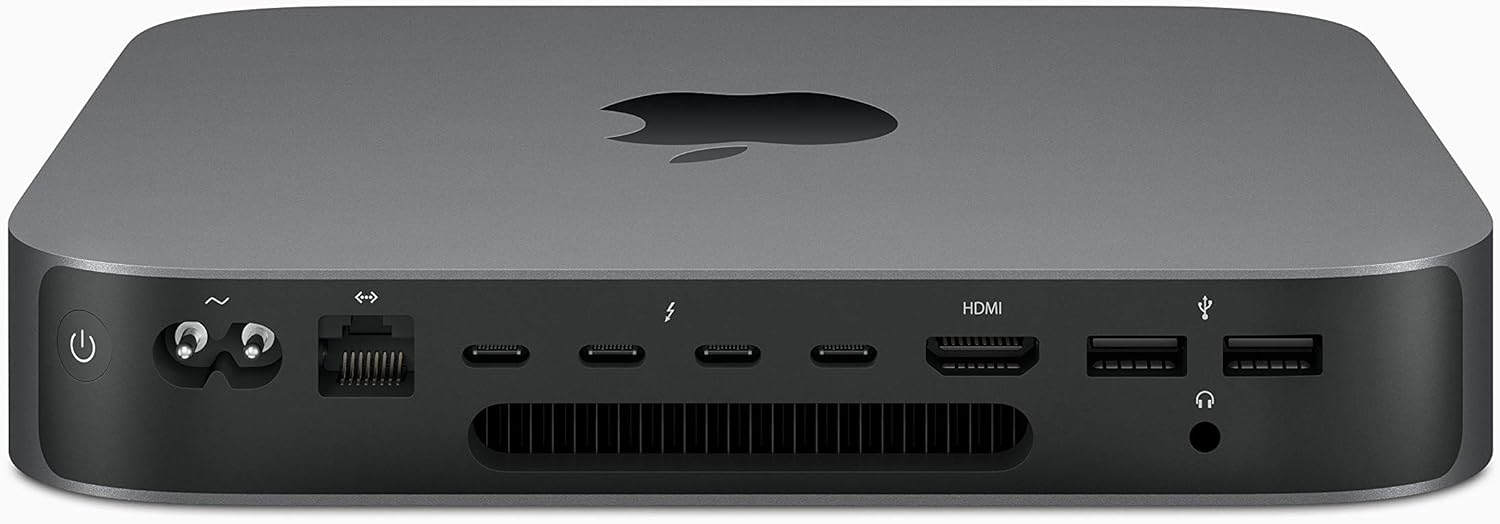 Apple 2018 Mac Mini avec 3.2GHz Intel Core i7 (16Go, 128Go SSD) Gris Sidéral (Reconditionné)