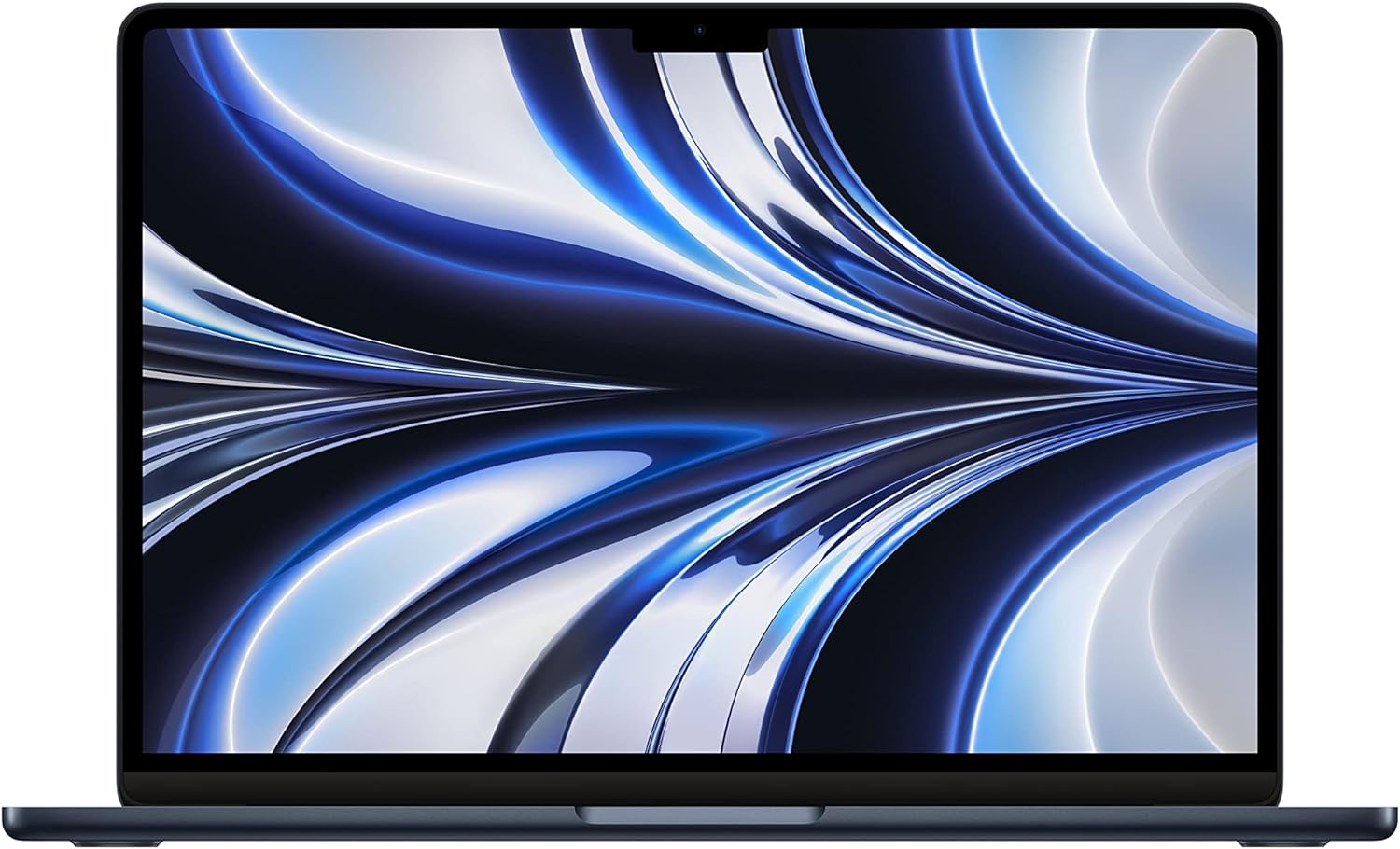 Apple 2022 MacBook Air avec Puce M2 : écran Liquid Retina de 13,6 Pouces, 8GB de RAM, 256 Go de Stockage SSD ; Minuit