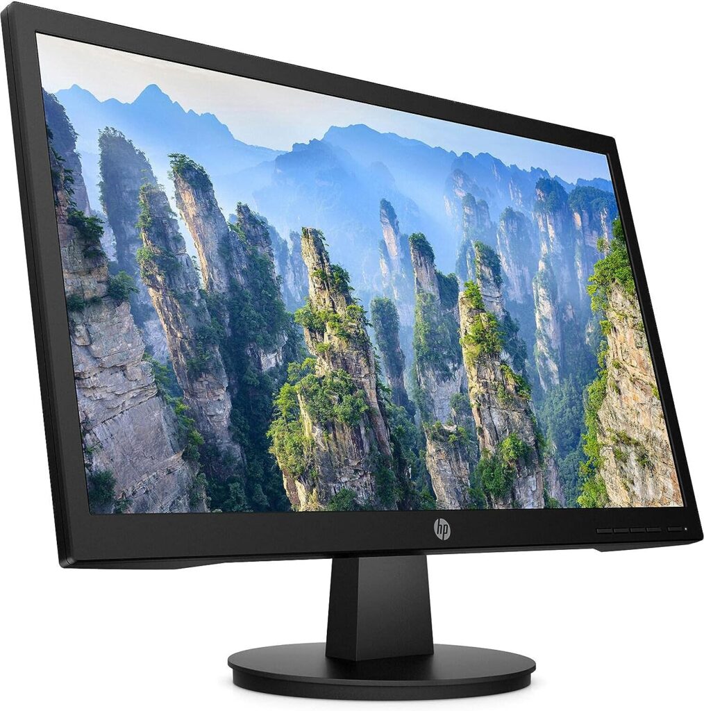 HP V22e Écran 21,5 FHD TN (HDMI/VGA, 1920 x 1080, 16:9, 5ms, Faible lumière bleue) - Jusquà 100% remboursés