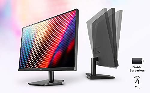 LG 27MP400-B 27 Moniteur bureautique - dalle IPS 5ms 75Hz, résolution FHD 1920x1080, format 16:9, AMD FreeSync, fonctions gaming, inclinable